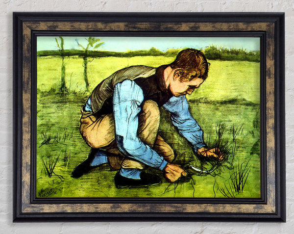 Van Gogh Cutting Grass