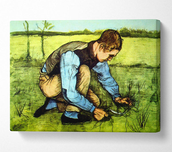 Van Gogh Cutting Grass