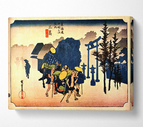 Hiroshige Dawn Mist