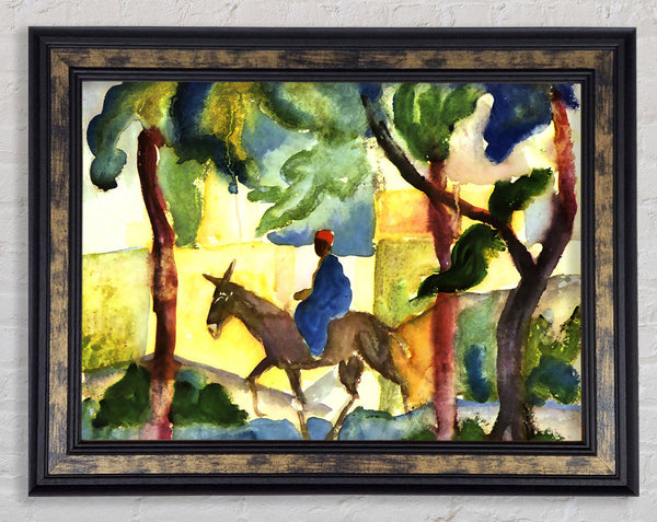 August Macke Donkey Rider