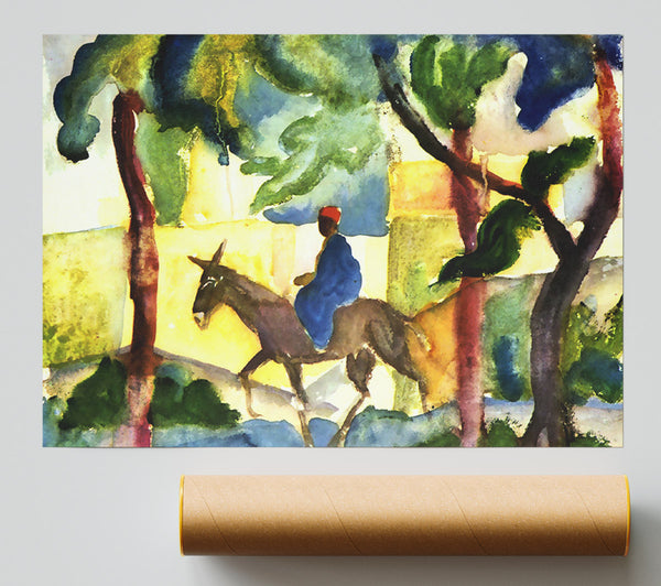 August Macke Donkey Rider