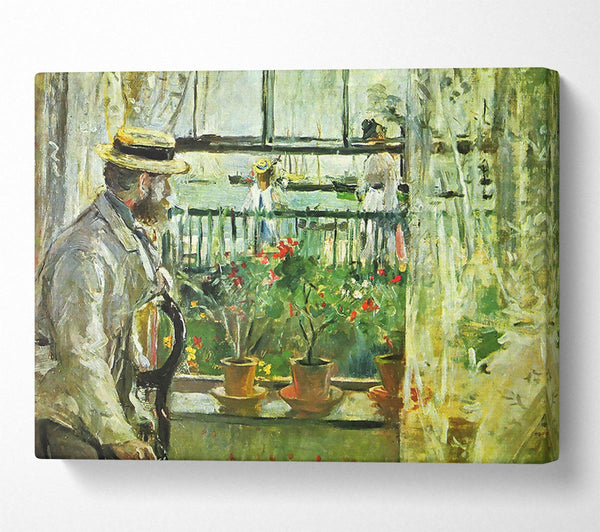 Morisot Paints Manet On The Isle Of Wight