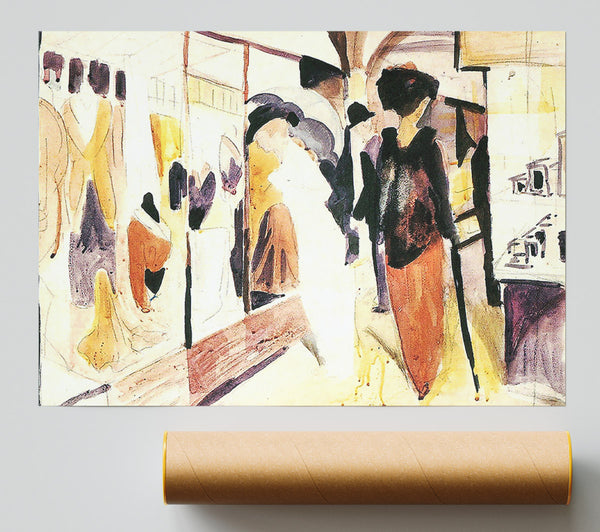 August Macke Fashion Shop Porch