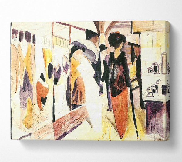 August Macke Fashion Shop Porch