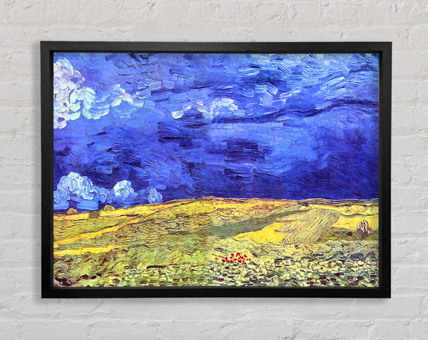 Van Gogh Field Under Storm Heaven