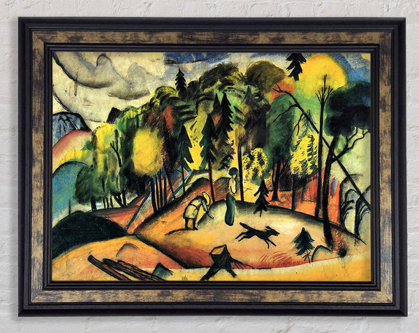 August Macke Forest Walk