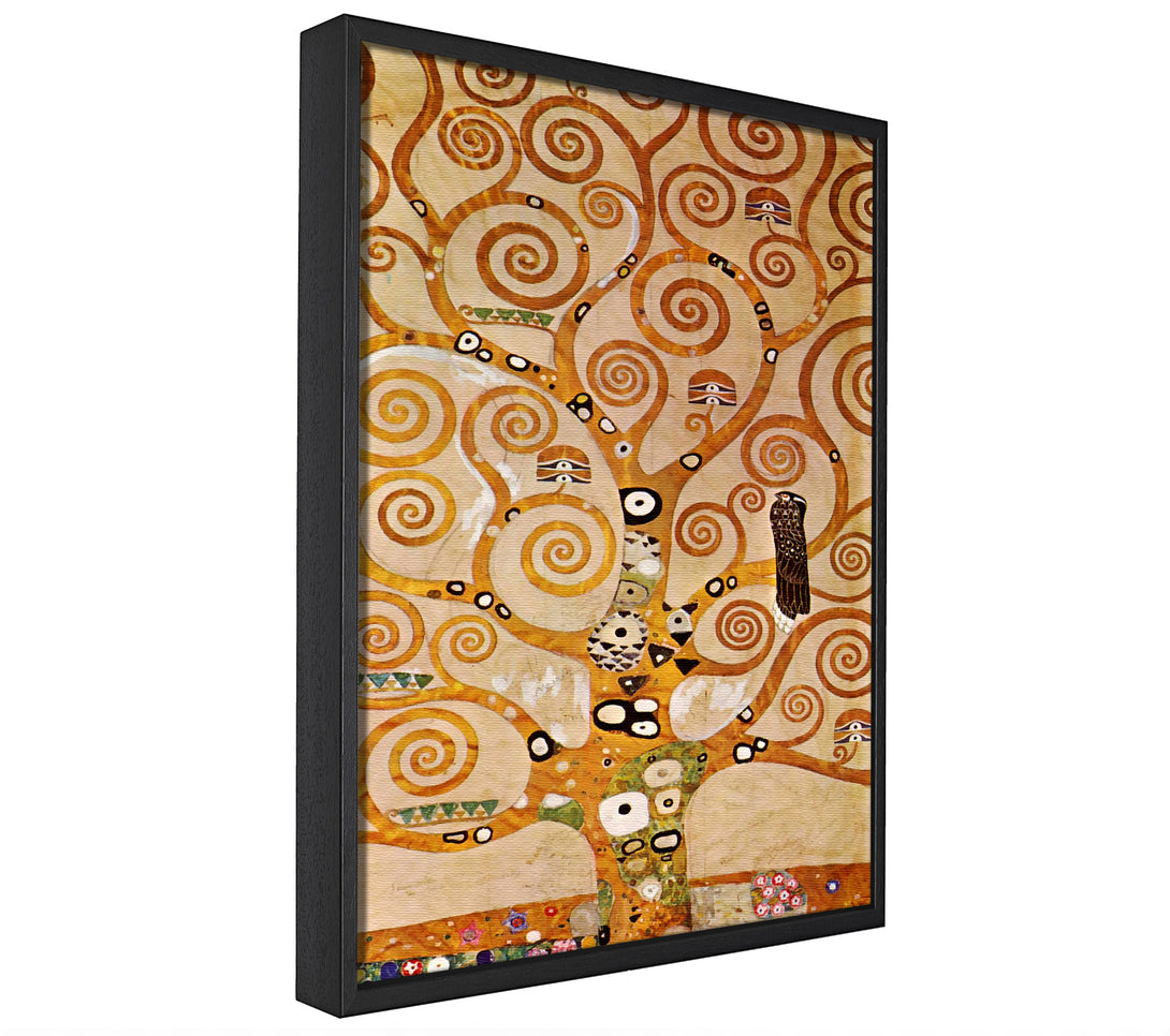 A picture of a Klimt Frieze 2 framed canvas print sold by Wallart-Direct.co.uk