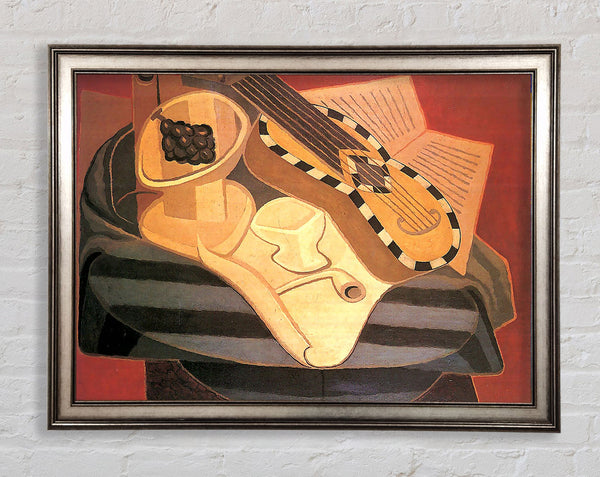 Juan Gris Guitar With Ornaments