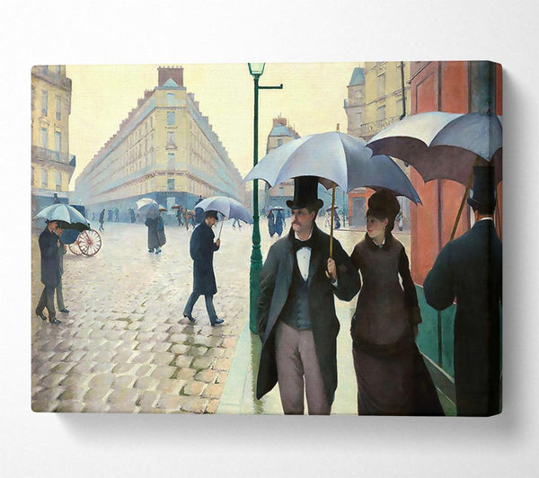 Gustave Caillebotte Paris Street On A Rainy Day