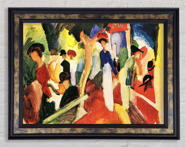 August Macke Hat Shop At The Promenade