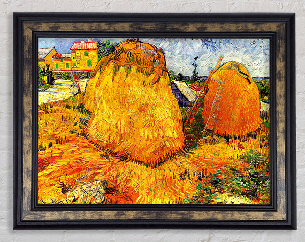 Van Gogh Haystacks In Provence