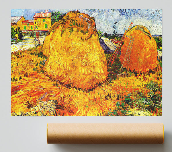 Van Gogh Haystacks In Provence