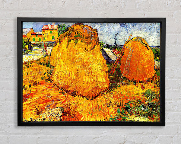 Van Gogh Haystacks In Provence