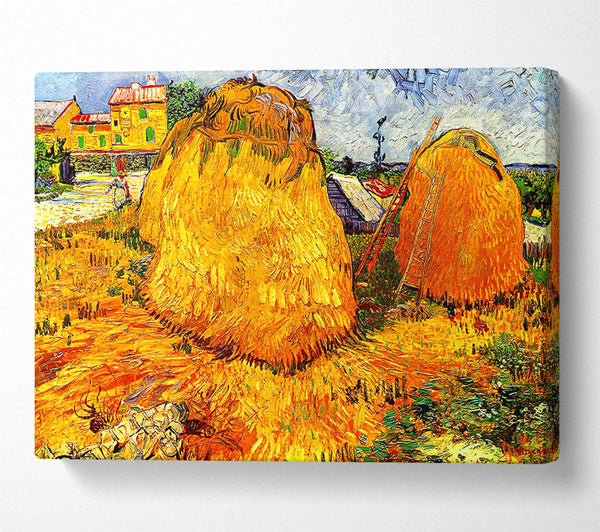 Van Gogh Haystacks In Provence