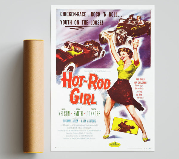 Hot Rod Girl Poster 1