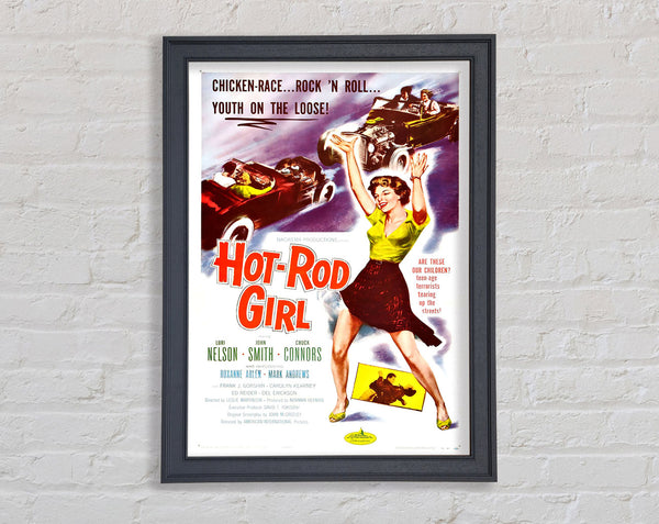 Hot Rod Girl Poster 1