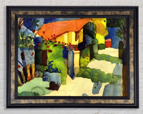 August Macke House In The Garden