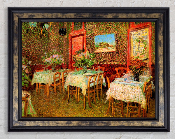 Van Gogh Interior Of A Restaurant