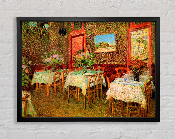 Van Gogh Interior Of A Restaurant