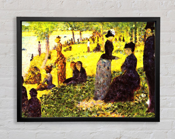 Seurat La Grande Jatte By Excursionists