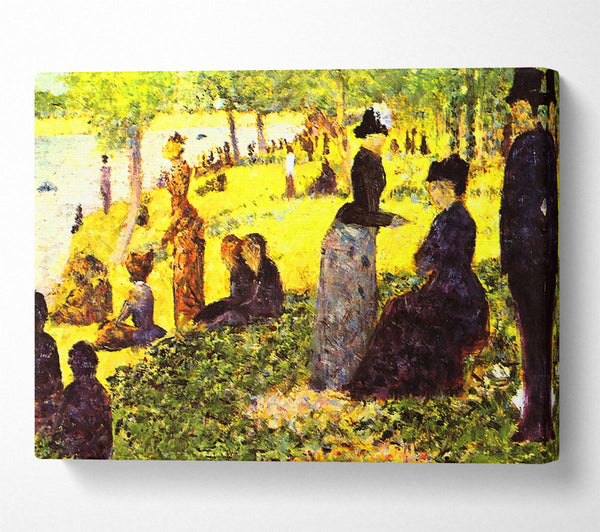 Seurat La Grande Jatte By Excursionists