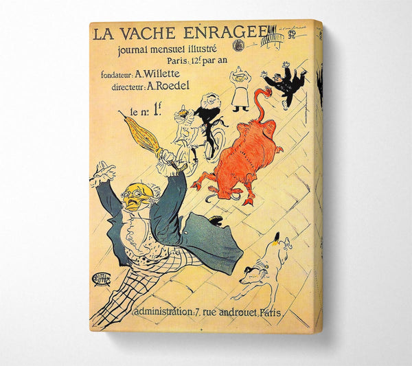 Toulouse Lautrec La Vache Enragee