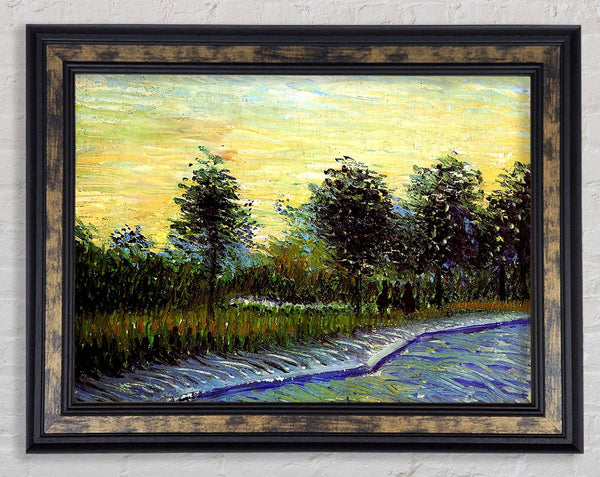 Van Gogh Lane In Voyer D Argenson Park At Asnieres