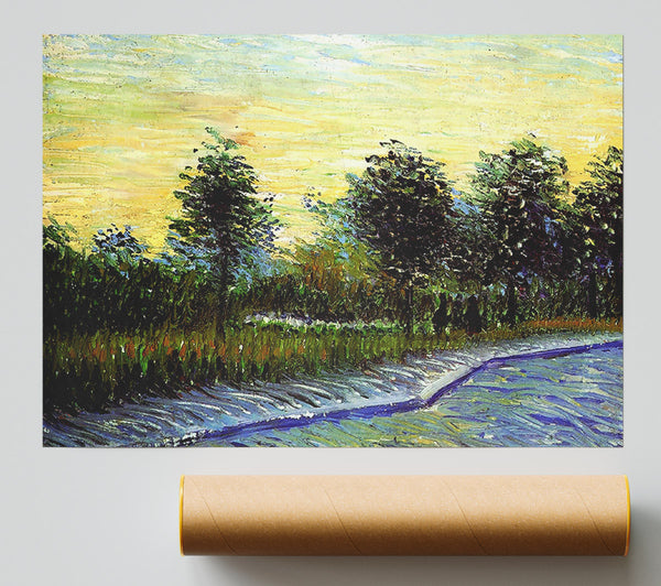 Van Gogh Lane In Voyer D Argenson Park At Asnieres