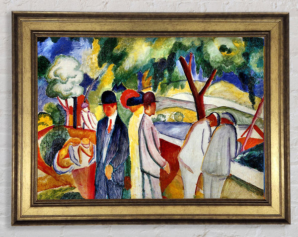 August Macke Large Bright Walk