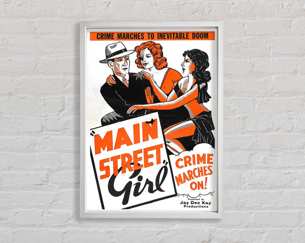 Main Street Girl Poster 2