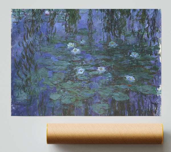 Monet Blue Water Lilies