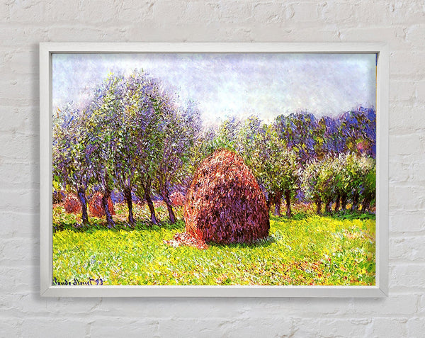 Monet Heap Of Hay In The Field