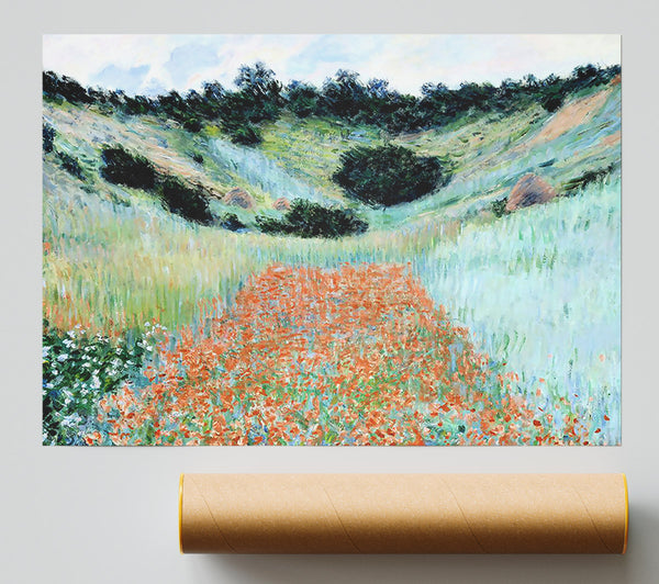 Monet Poppy Field Near Giverny