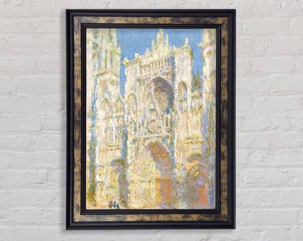 Monet Rouen Cathedral In Sunlight