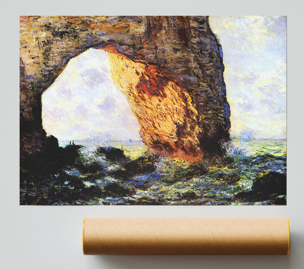 Monet The Cliff At Etretat