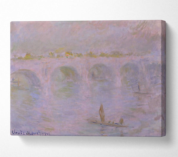 Monet Waterloo Bridge In London