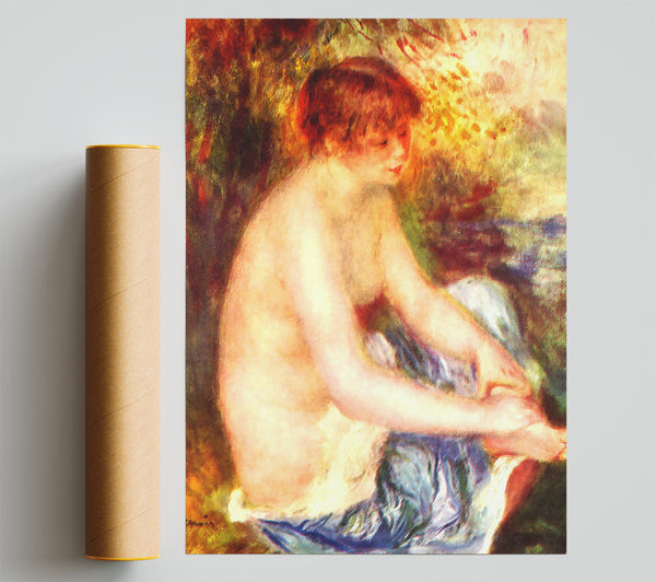 Renoir Nude In Blue