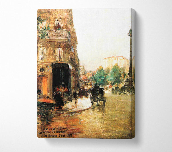 Hassam Parisian Street Scene 2