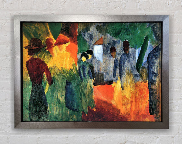 August Macke People In The Park