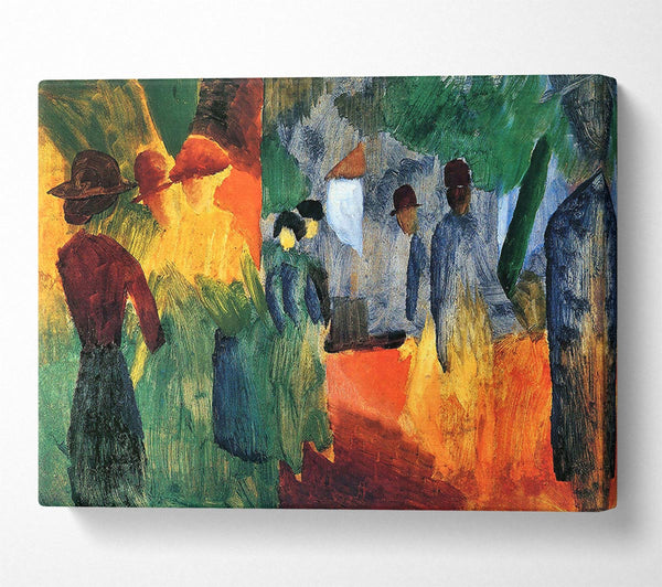 August Macke People In The Park