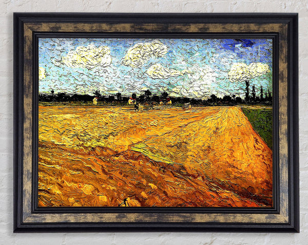 Van Gogh Ploughed Field