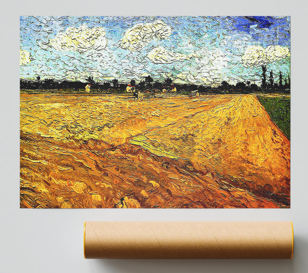 Van Gogh Ploughed Field