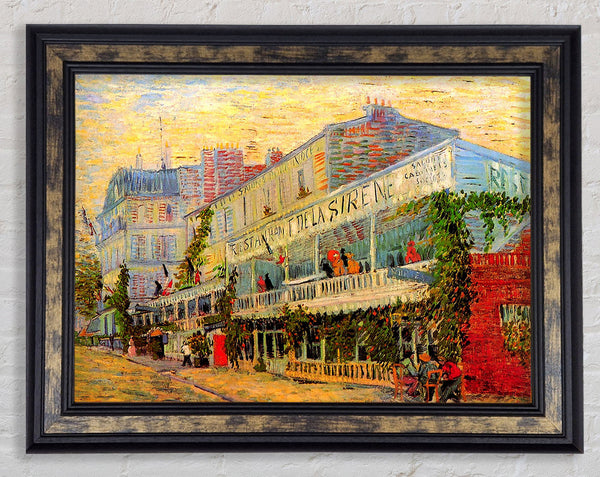 Van Gogh Restaurant De La Sirene At Asnieres