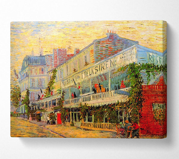 Van Gogh Restaurant De La Sirene At Asnieres