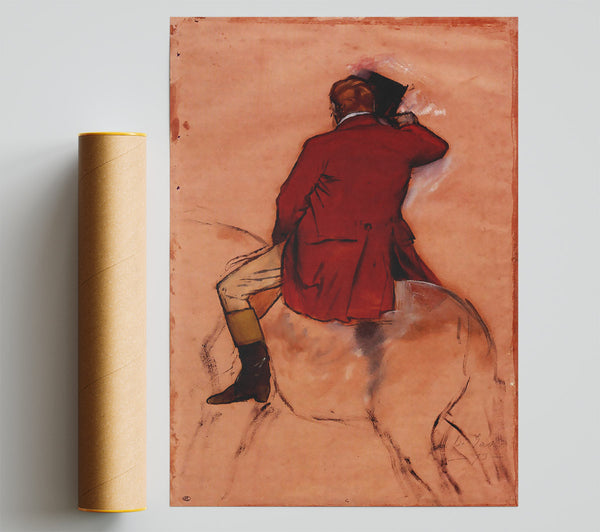 Degas Rider With Red Jacket