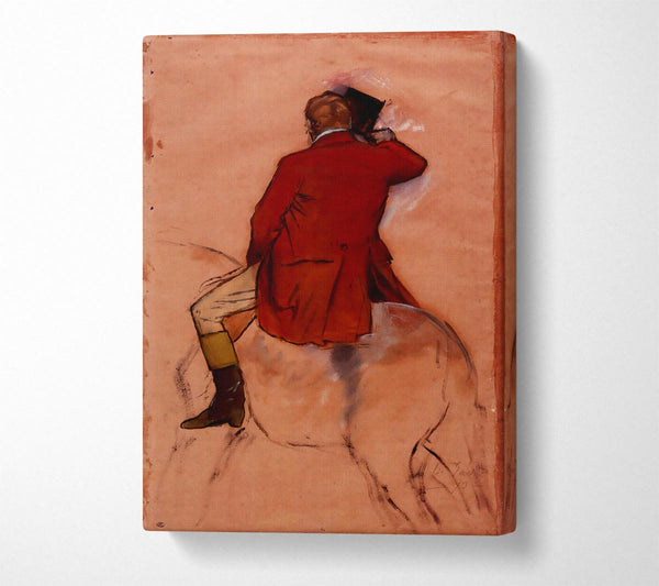 Degas Rider With Red Jacket