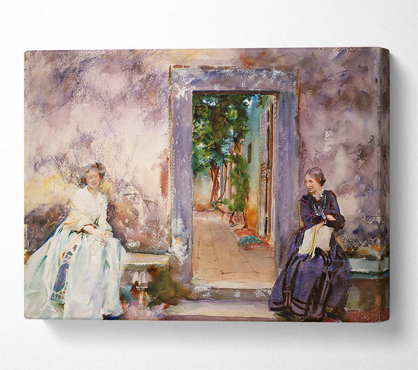 John Singer Sargent The Garden Wall