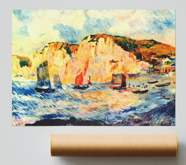 Renoir Sea And Cliffs