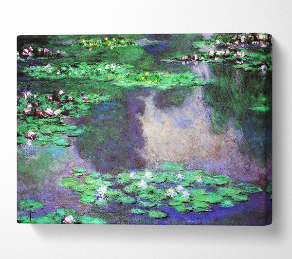 Monet Sea Roses Water Landscape