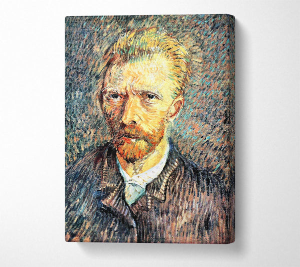 Van Gogh Self Portrait In Brown Shirt